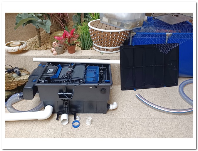锦鲤池水质问题?欧亚瑟BioTecScreenMatic²履带式过滤器为您解忧